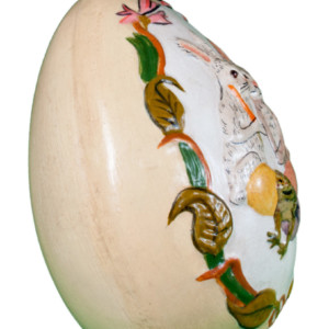 Egg with Two Rabbits