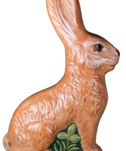 Tan Classic Sitting Rabbit