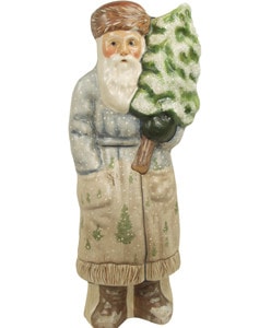 Father Christmas with Snow Scene