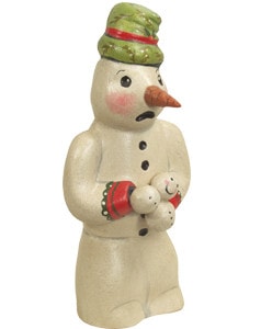 Snowman Fumbling Snowballs