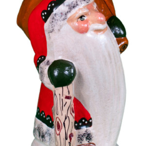 Santa with Walking Stick