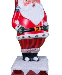 Santa in Chimney