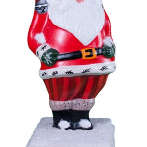 Santa In Chimney