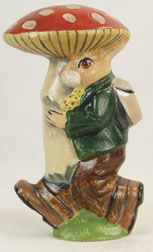 Bunny Carrying Mushroom