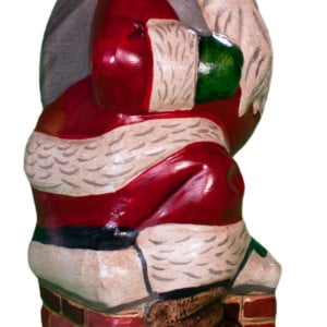Santa in Chimney