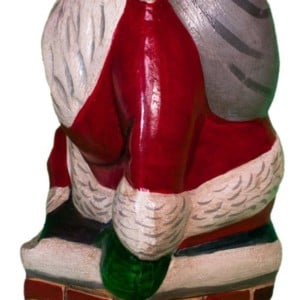 Santa in Chimney