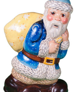 Blue Big Foot with Stars