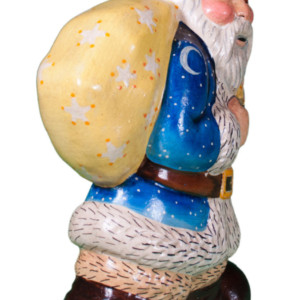 Blue Big Foot with Stars
