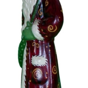 Burgundy Santa