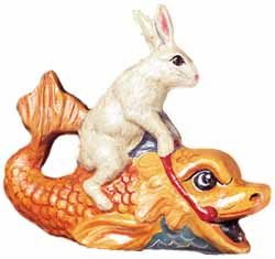 Rabbit on Goldfish