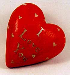 Standing Heart with Assorted Sentiments