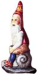 Father Christmas on Snail