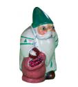 White Father Christmas with Trees