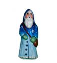 Blue Father Christmas with Star Coat