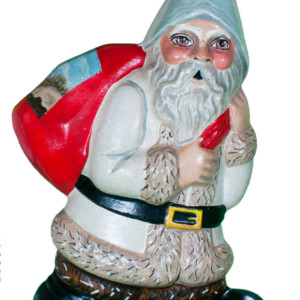 White Father Christmas with Lighthouse