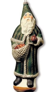 Green Pointed Father Christmas