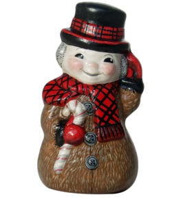 Fur Clad Snowman