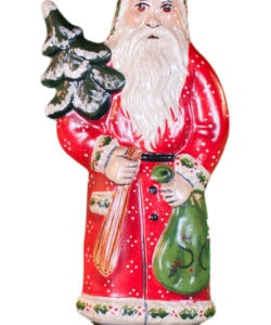 Red Santa with Dot Pattern
