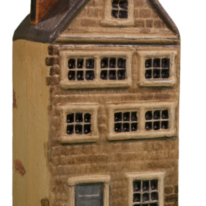 Stone House With Blue Door