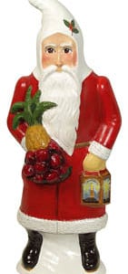 Williamsburg Father Christmas with Apples