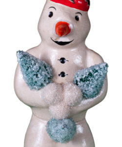 Snowman with 3 Trees