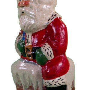 1997 Collectors Weekend Painting Sample Santa in Chimney