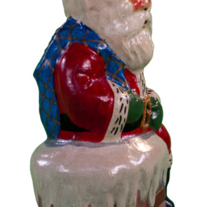1997 Collectors Weekend Painting Sample Santa in Chimney