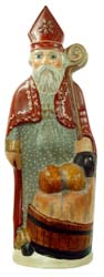1996 Collectors Weekend Painting Workshop Saint Nick with 3 Children