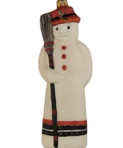 Snowman with Broom