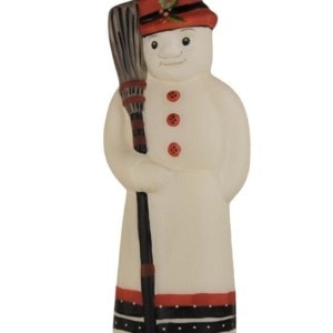 Snowman with Broom