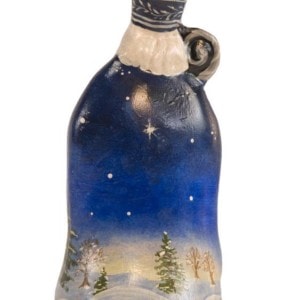 Blue St. Nicholas with Gifts