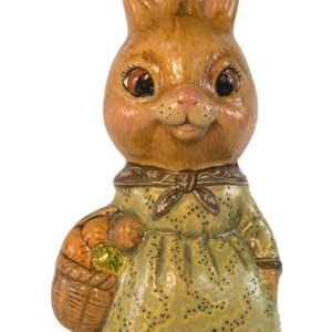 Ms Bunny with Carrot Basket