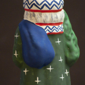 Nordstrom Green Santa