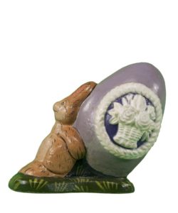Bunny Rolling Lavendar Egg