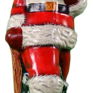 Large Father Christmas with Walking Stick