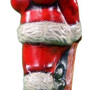 Large Father Christmas with Walking Stick