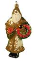Glitz Gold Beaded FC with Wreath