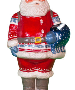 Santa With Shooting Star