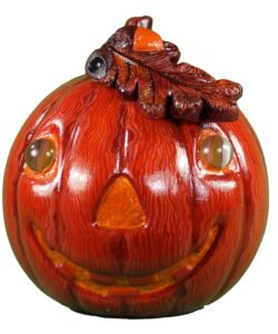 Jack O'Lantern with Oak Leaf