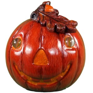 Jack O'Lantern with Oak Leaf
