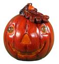 Jack O'Lantern with Oak Leaf