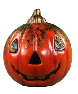 Jack O with Gold Leaf