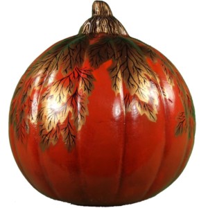 Jack O with Gold Leaf