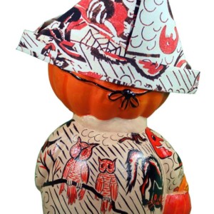 Pumpkin in Vintage Costume