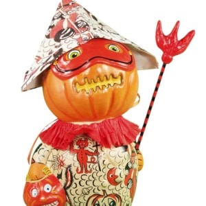 Pumpkin in Vintage Costume