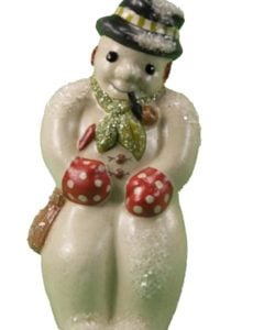 FG Snowman with Broom