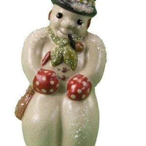 FG Snowman with Broom