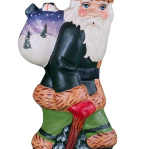 Walking Santa
