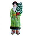 Father Christmas in Green