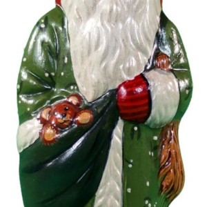 Green FC in Mistletoe Coat With Teddy